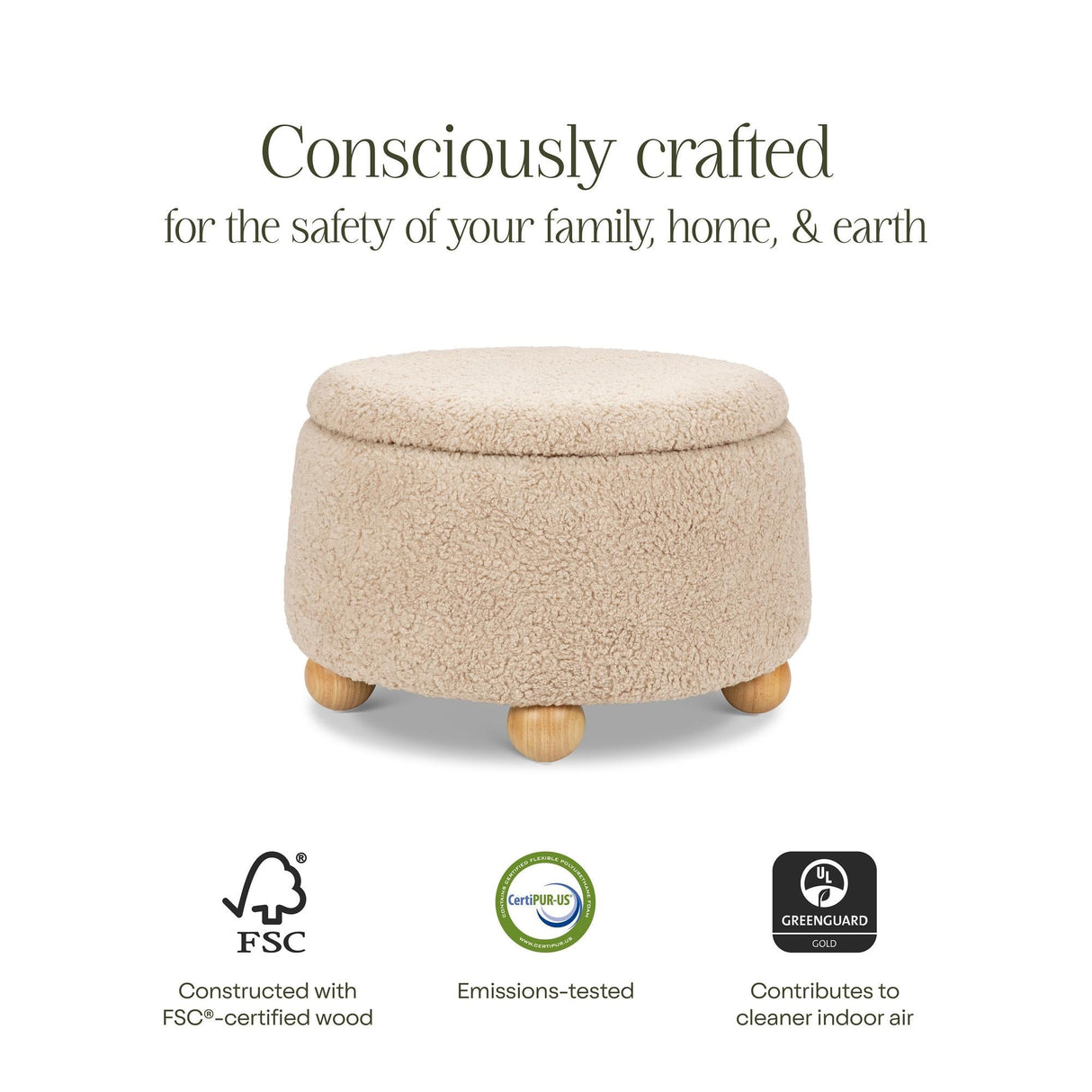 Namesake Tuffet Storage Ottoman