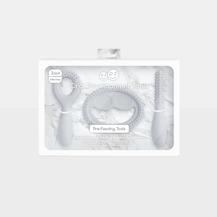 Oral Development Tools in Pewter by ezpz