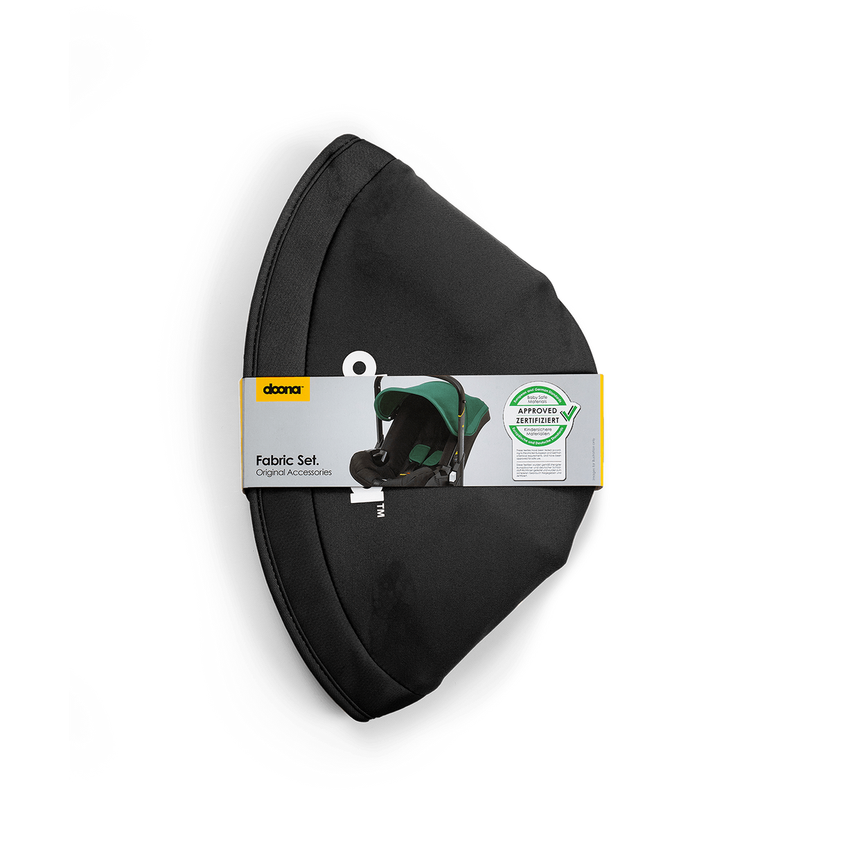 Canopy & Shoulder Pads- Nitro Black by Doona