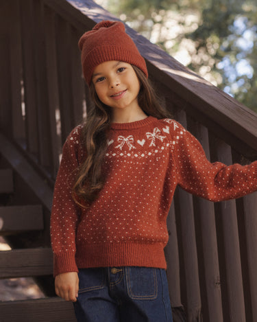 Fair Isle Sweater || Ruby by Rylee + Cru