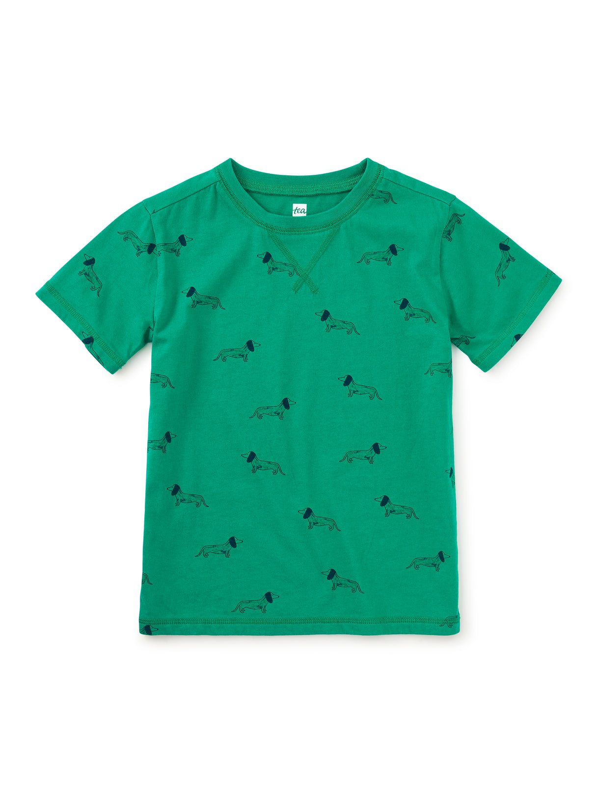 Printed Tee- Dachshunds by Tea Collection