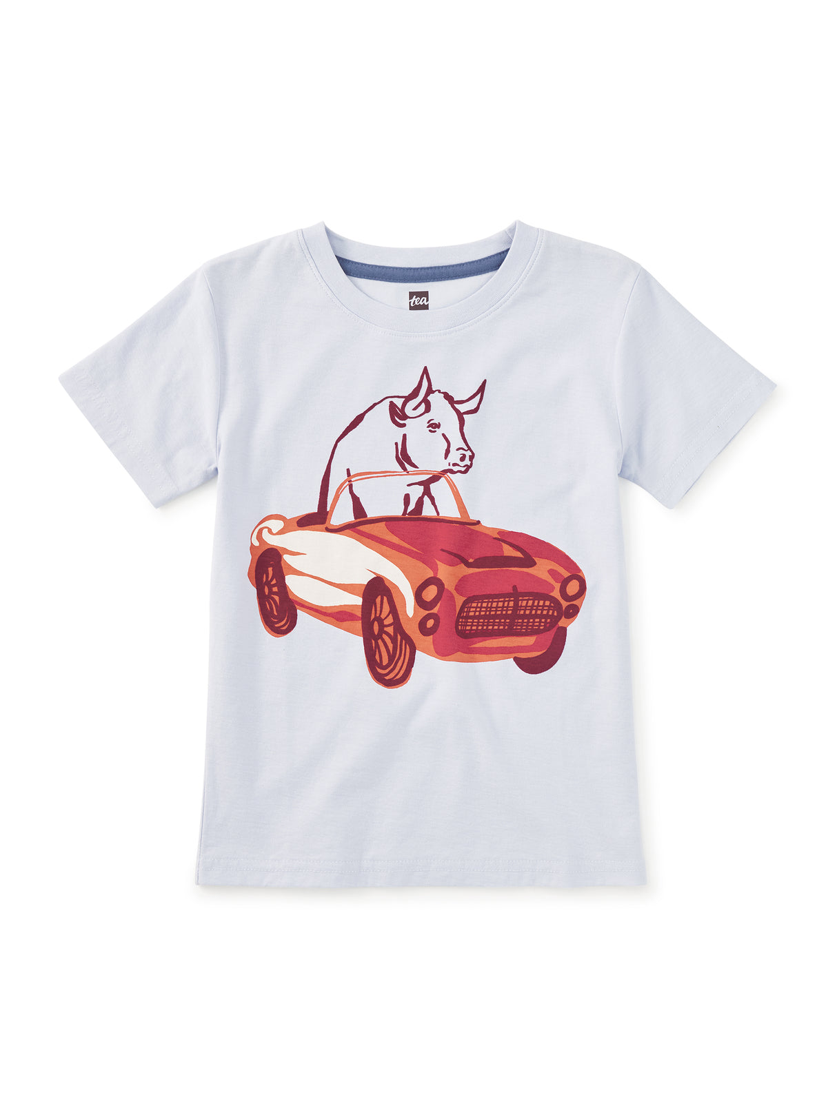 Toro Joyride Graphic Tee- Vista Blue by Tea Collection