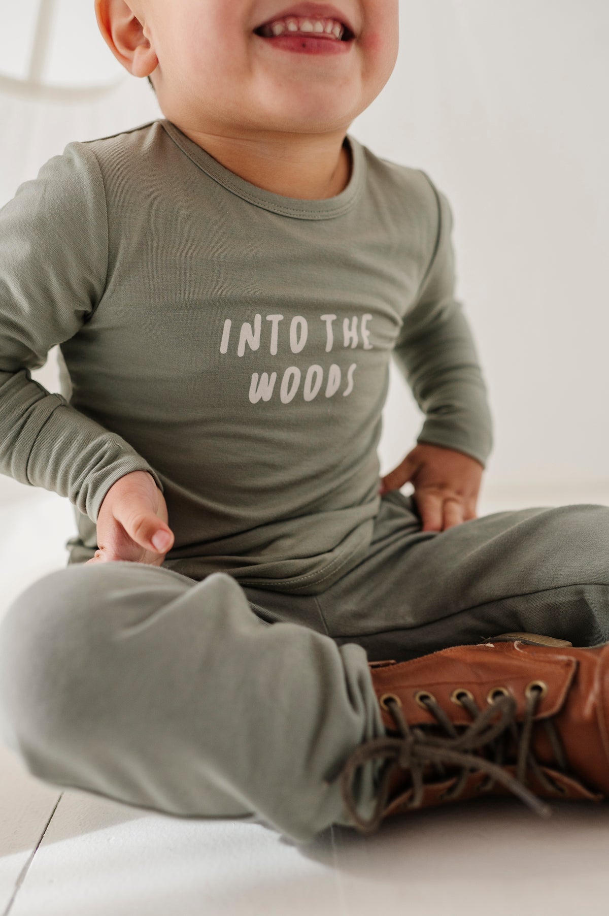 Boy's Long Sleeve Tee- Into The Woods by babysprouts