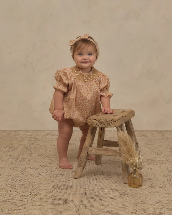 Maddie Romper || Golden Meadow by Noralee