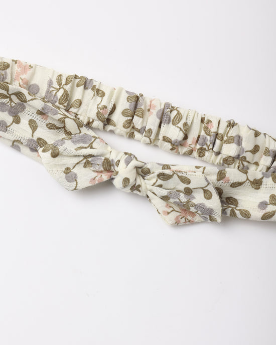 Baby Bow Headband || Winter Garden by Rylee + Cru