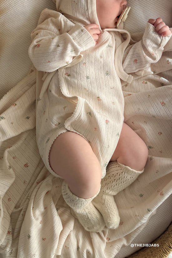 Organic Cotton Pointelle Murphy Wrap - Sweet Magnolia Simple by Jamie Kay