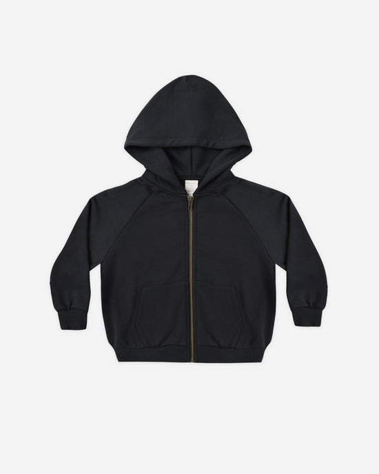 Zip Raglan Hoodie || Clay by Rylee + Cru
