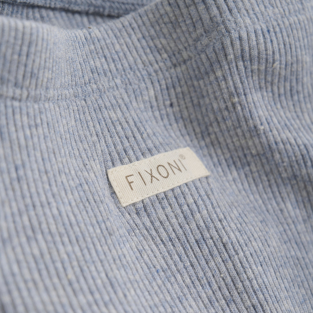 Ribbed Leggings - Gray Dawn by Fixoni