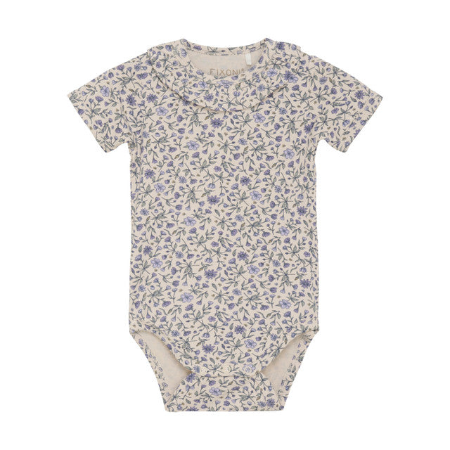 Short Sleeve Body - Tapioca Floral by Fixoni