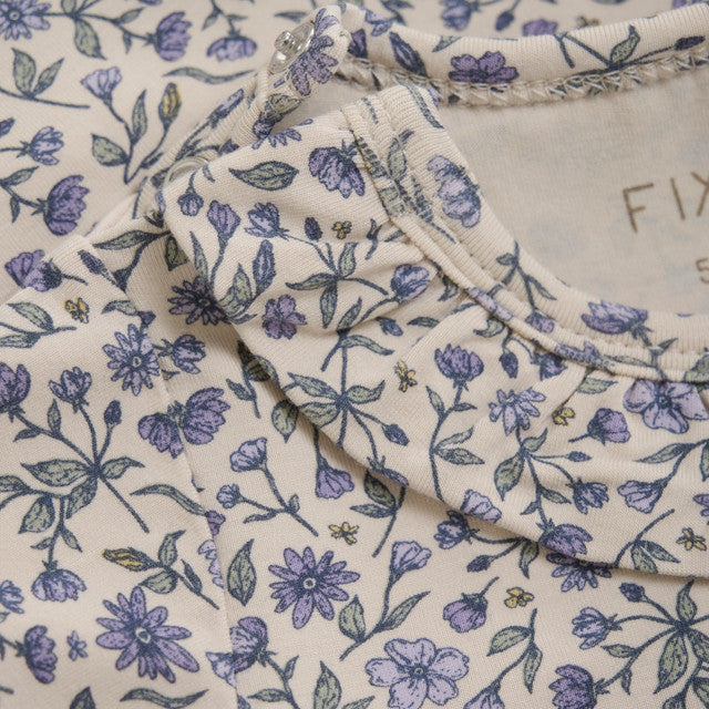 Short Sleeve Body - Tapioca Floral by Fixoni