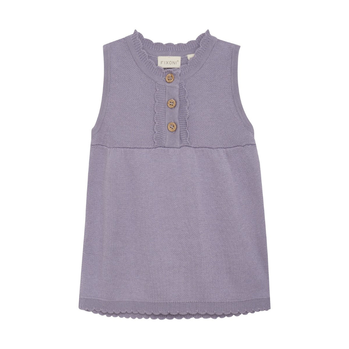 Knit Dress - Lavender Gray by Fixoni