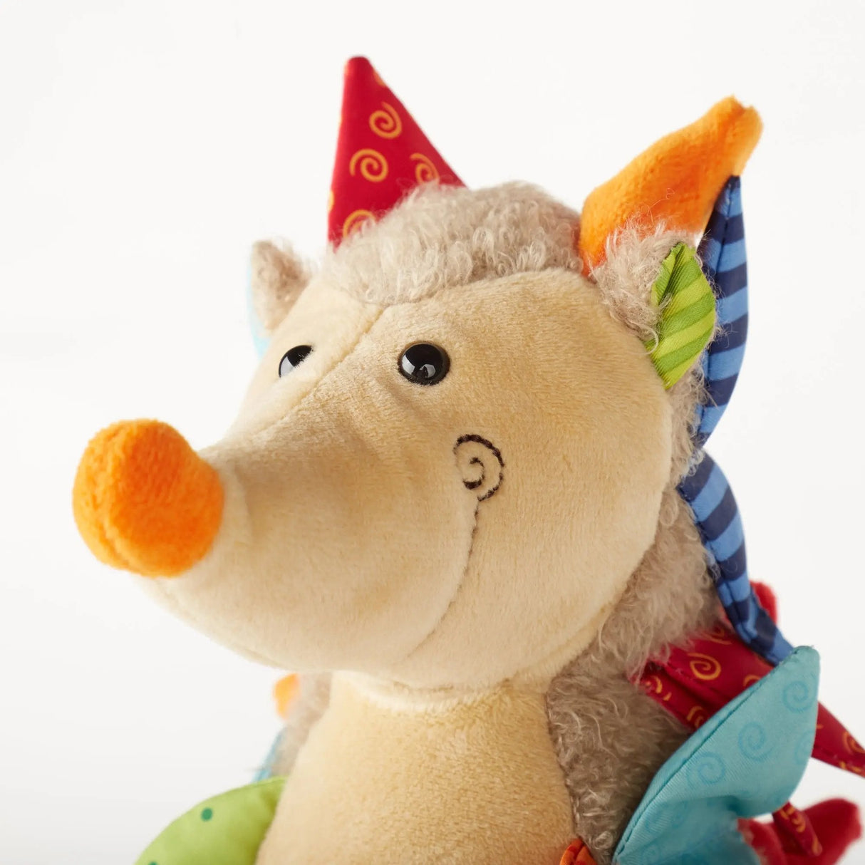 Patchwork Hedgehog Plush Toy by sigikid