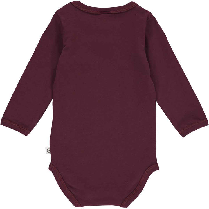 Bloomy Bodysuit in Fig by Müsli