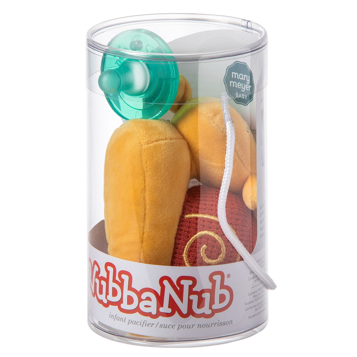 Skippy Snail WubbaNub – 6″ by Mary Meyer