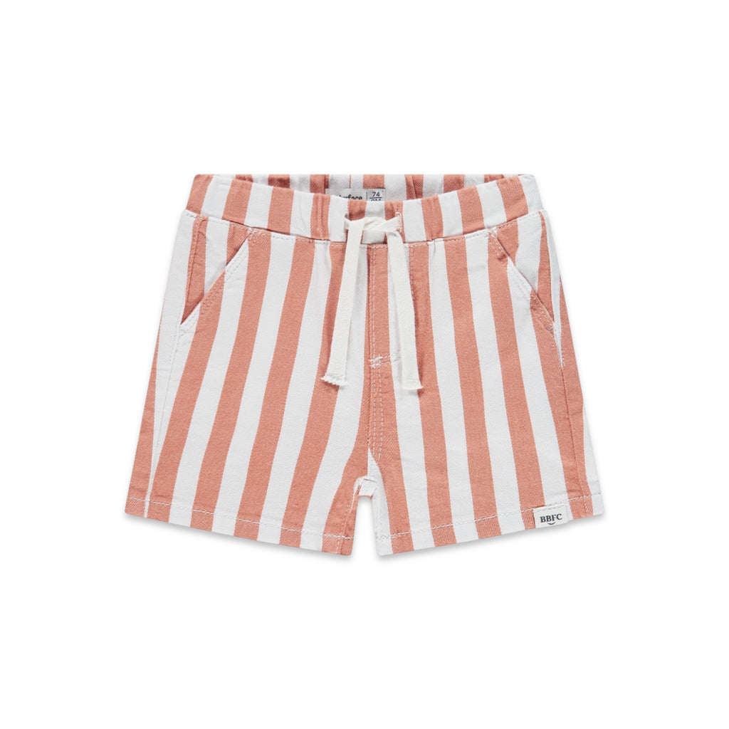 Baby Boy's Shorts- Orange Stripe by Babyface