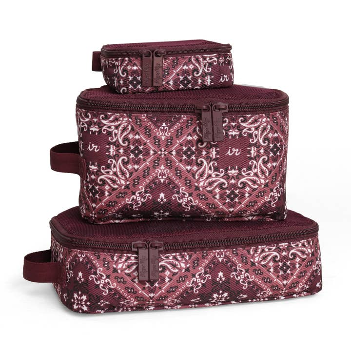 Pack Like a Boss- Paisley Wine by Itzy Ritzy