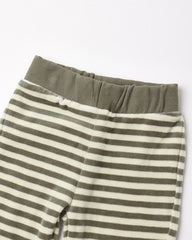 Velour Relaxed Sweatpant || Spruce Stripe by Quincy Mae