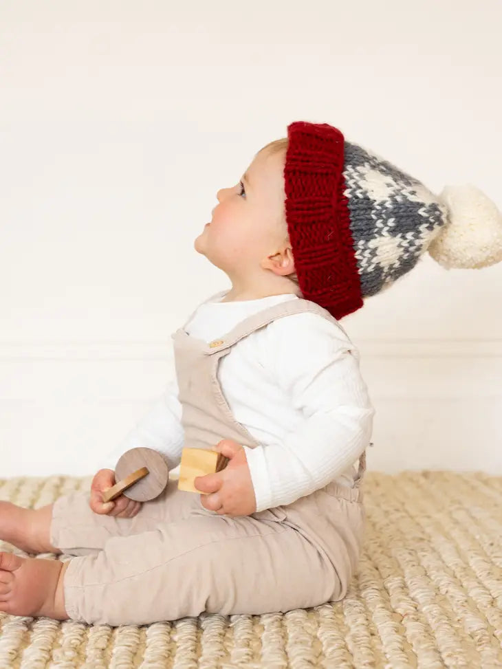 Buffalo Check Hat - Red by The Blueberry Hill