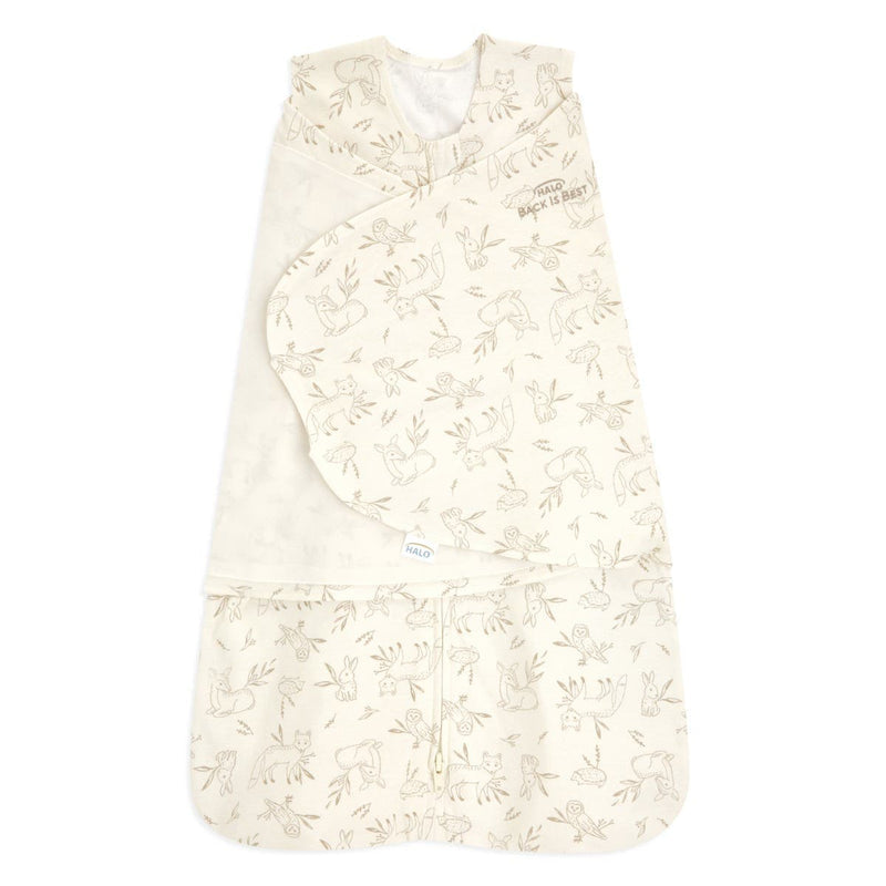 Swaddle 100% Cotton TOG 1.5- Forest Lullaby by Halo