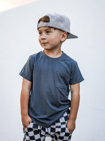 Pocket Tee by Little Bipsy