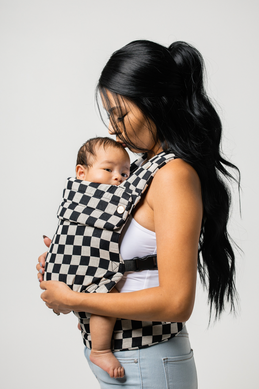 The Monarch Carrier - Ebony Check by Mabe