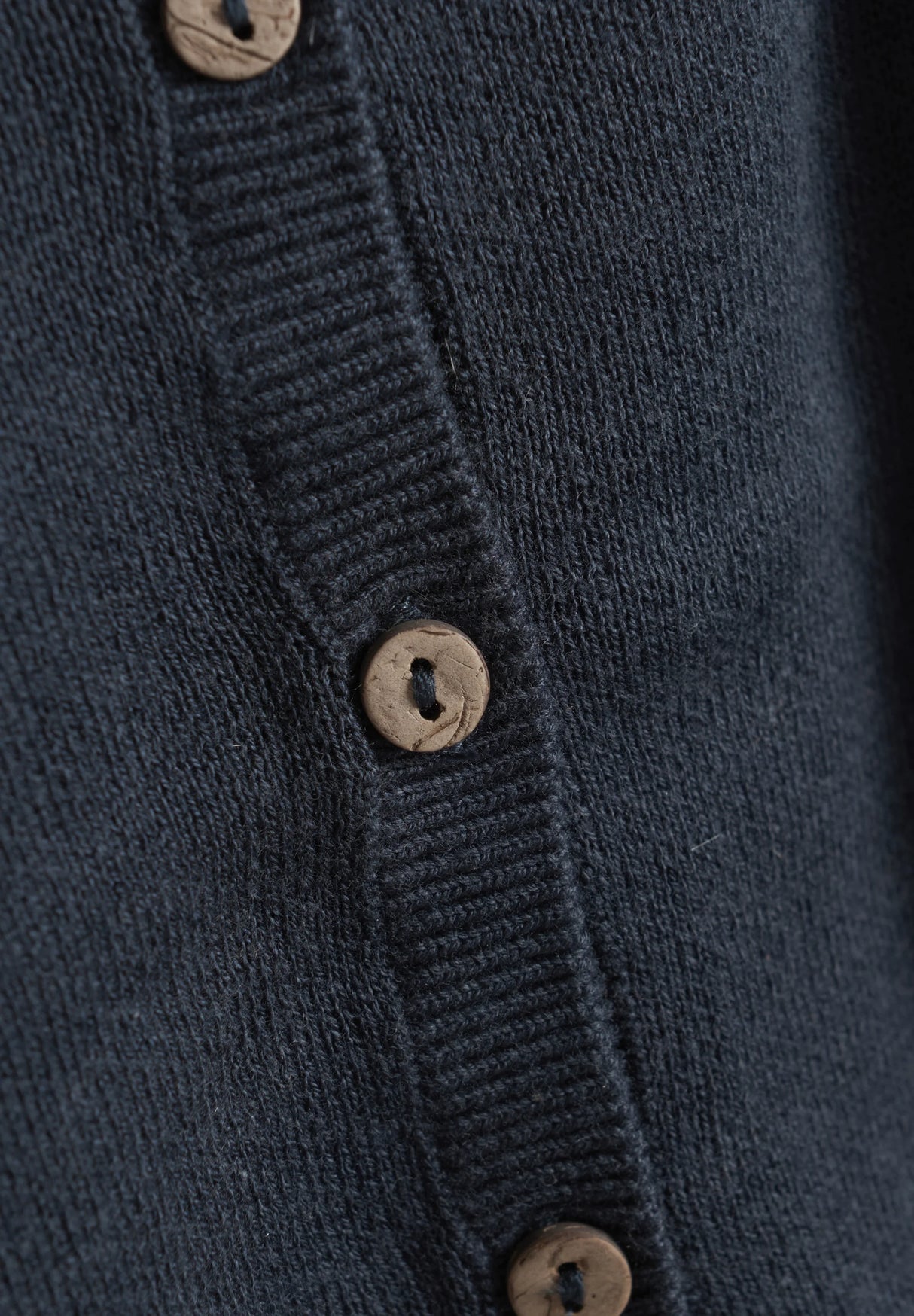 Knit Cardigan in India Ink by Fixoni