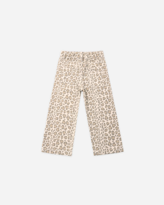 Straight Leg Pant || Leopard by Rylee + Cru