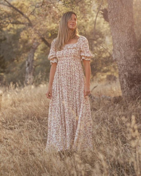 Women's Birdie Dress || Floral Toile by Noralee