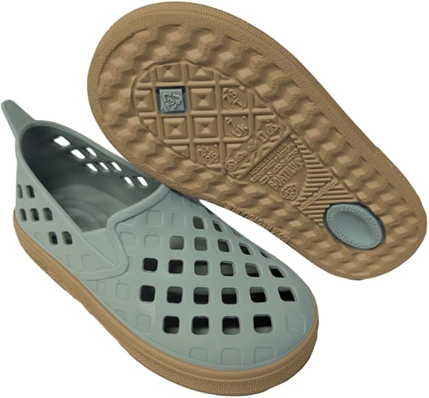 Easy Veg Sandal- Pastel Green Beige by Boatilus