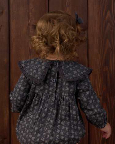 Fern Romper || Heart Ditsy by Rylee + Cru