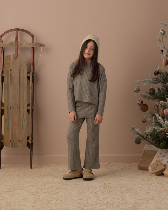 Cozy Rib Knit Set || Evergreen by Rylee + Cru