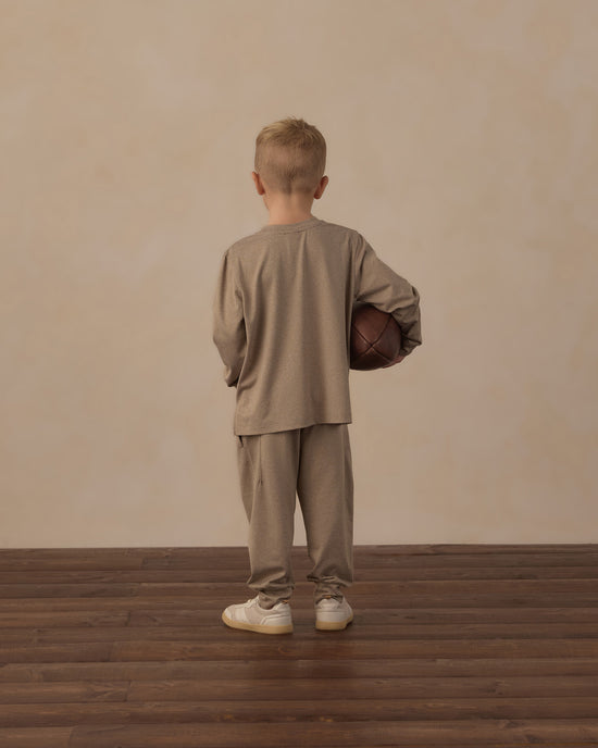 Century Tech Jogger || Heathered Olive by Rylee + Cru