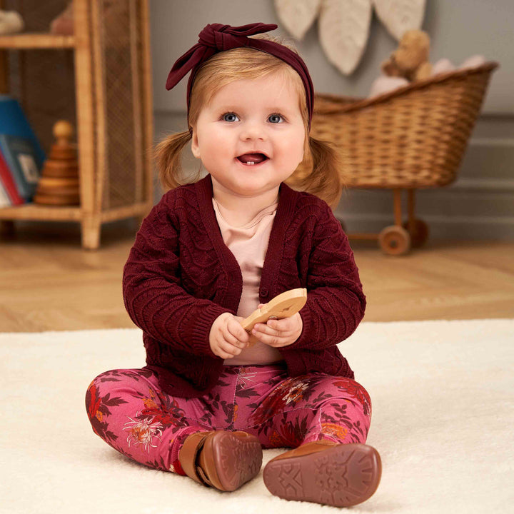 Bloomy Leggings in Boysenberry/Fig/Berry by Müsli