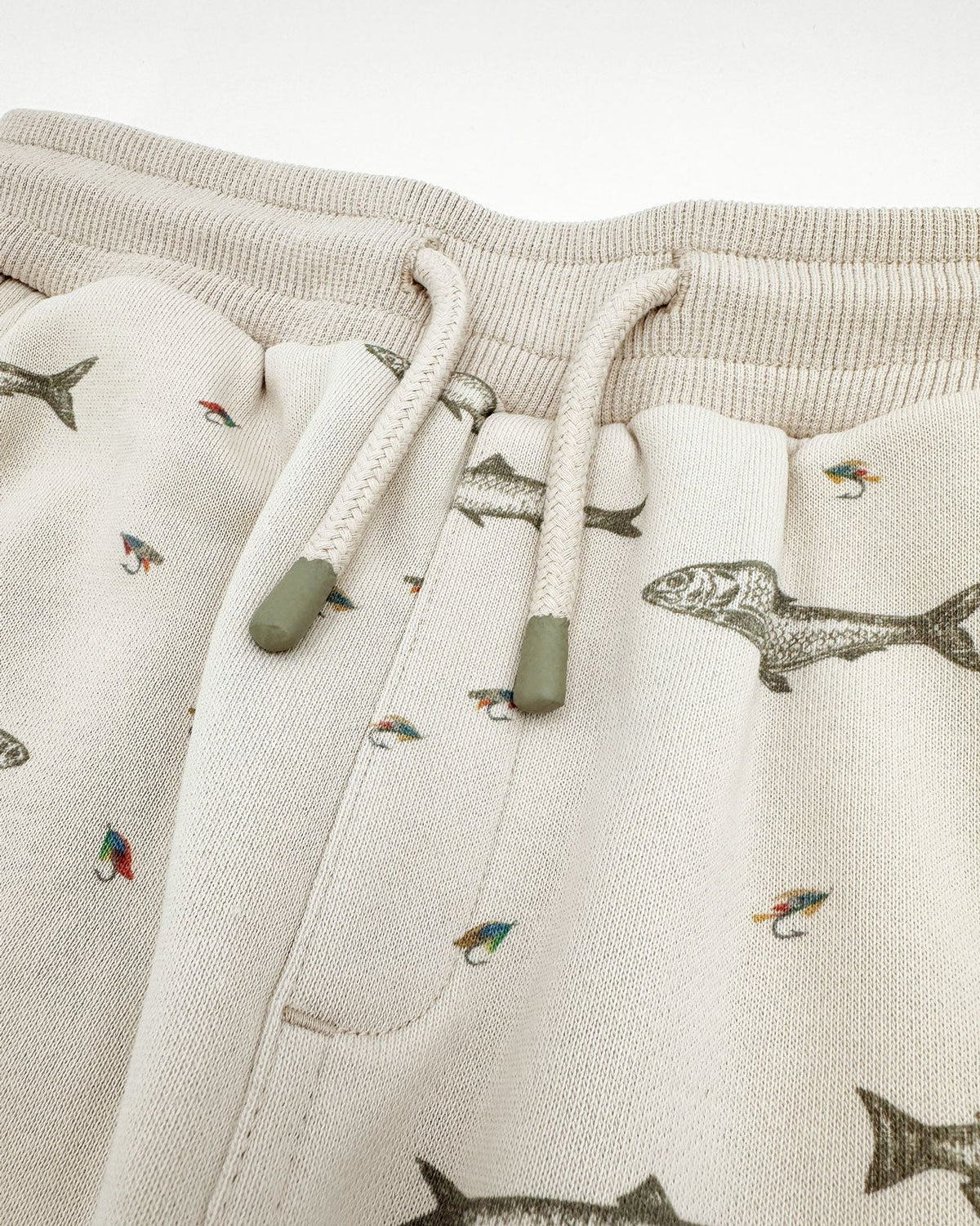Bowie Fishing Jogger - Oatmeal French Terry by Feather 4 Arrow