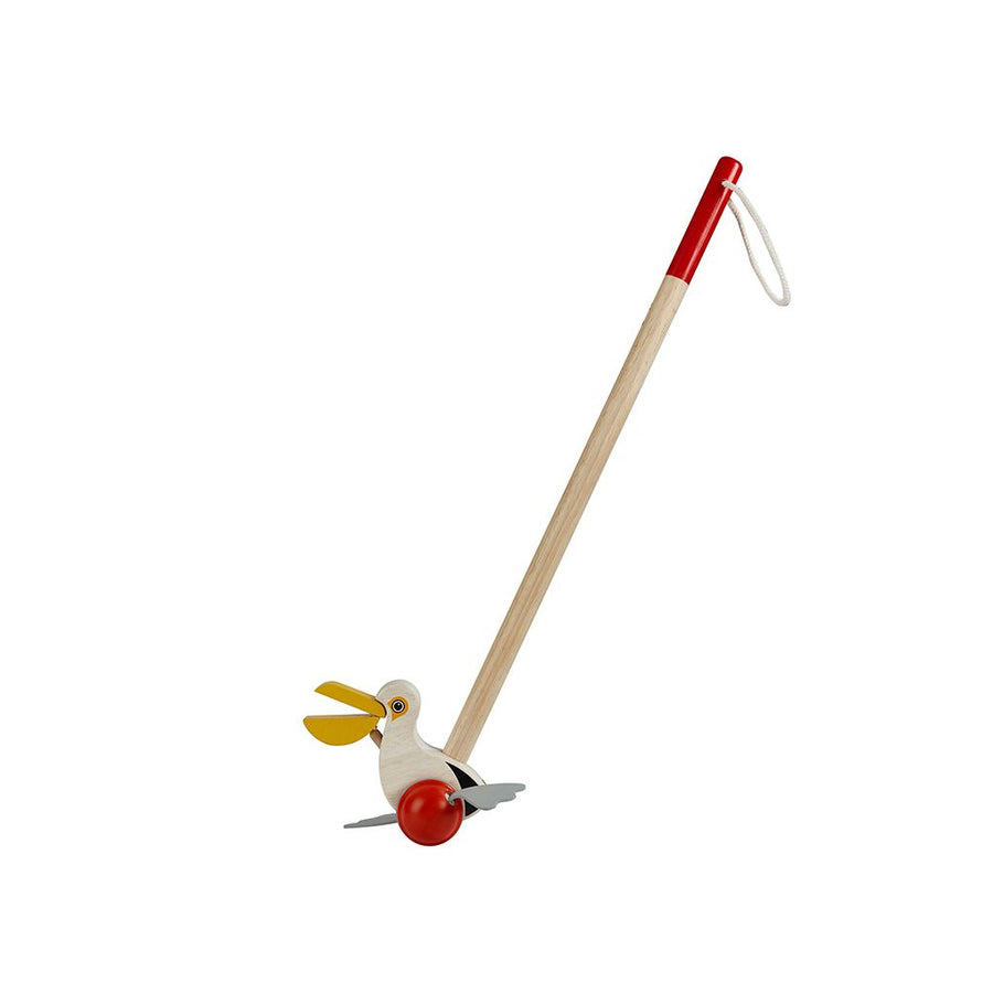 Push-Along Pelican by Plan Toys