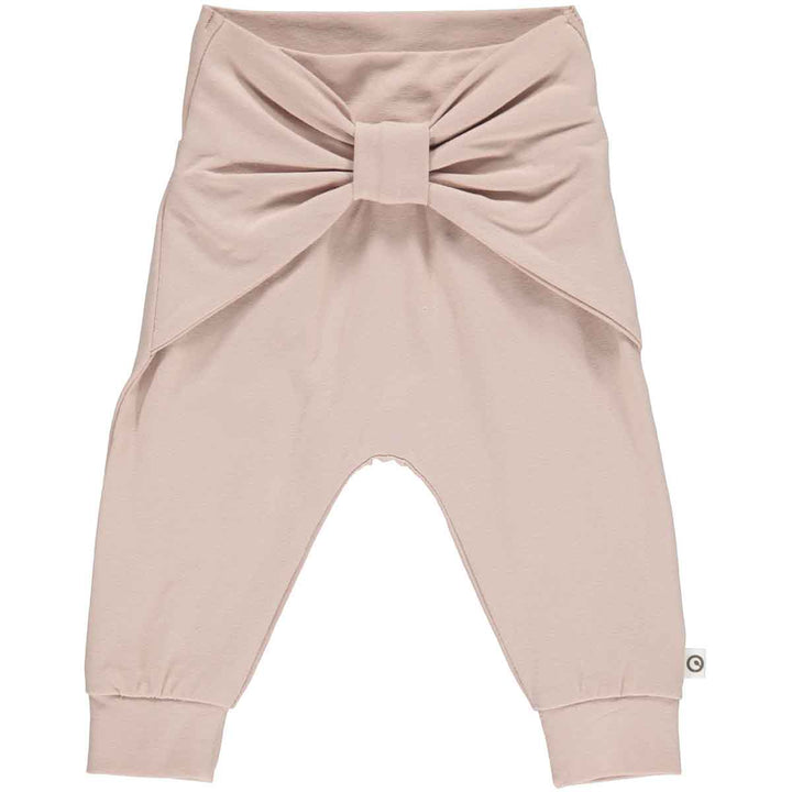 Cozy Me Bow Pants in Spa Rose by Müsli