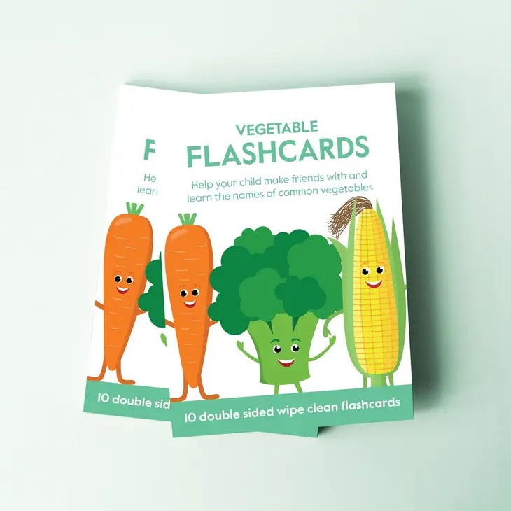 Vegetable Flashcards by My Little Learner