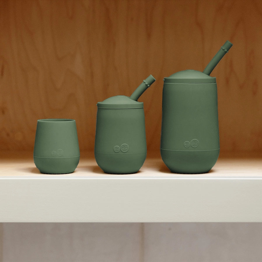 Developmental Cup Set in Olive by ezpz