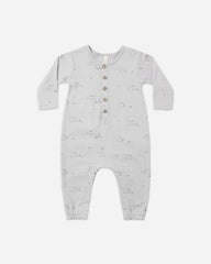 Long Sleeve Jumpsuit || Squirrel by Quincy Mae