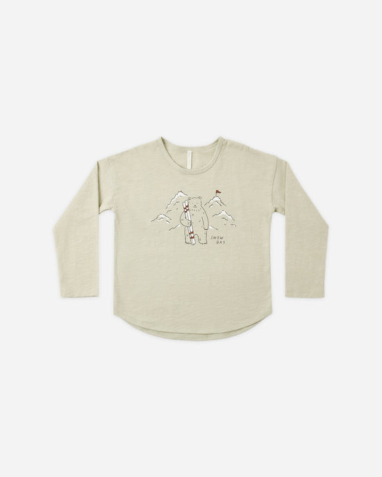 Long Sleeve Tee || Snow Day by Rylee + Cru