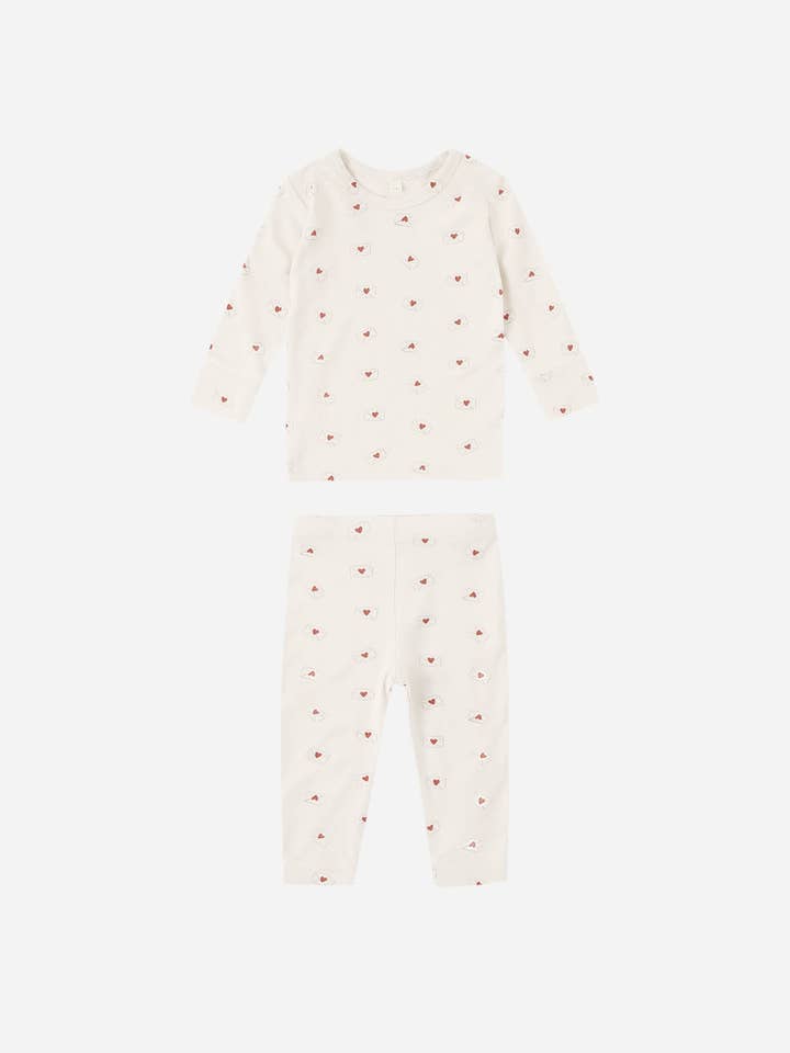 Bamboo Pajama Set || Valentine by Quincy Mae