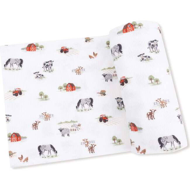 Swaddle Blanket- Little Farm by Angel Dear