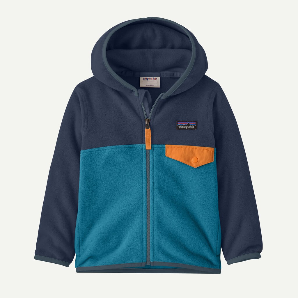 Baby Micro D® Snap-T® Fleece Jacket- Glacial Blue by Patagonia