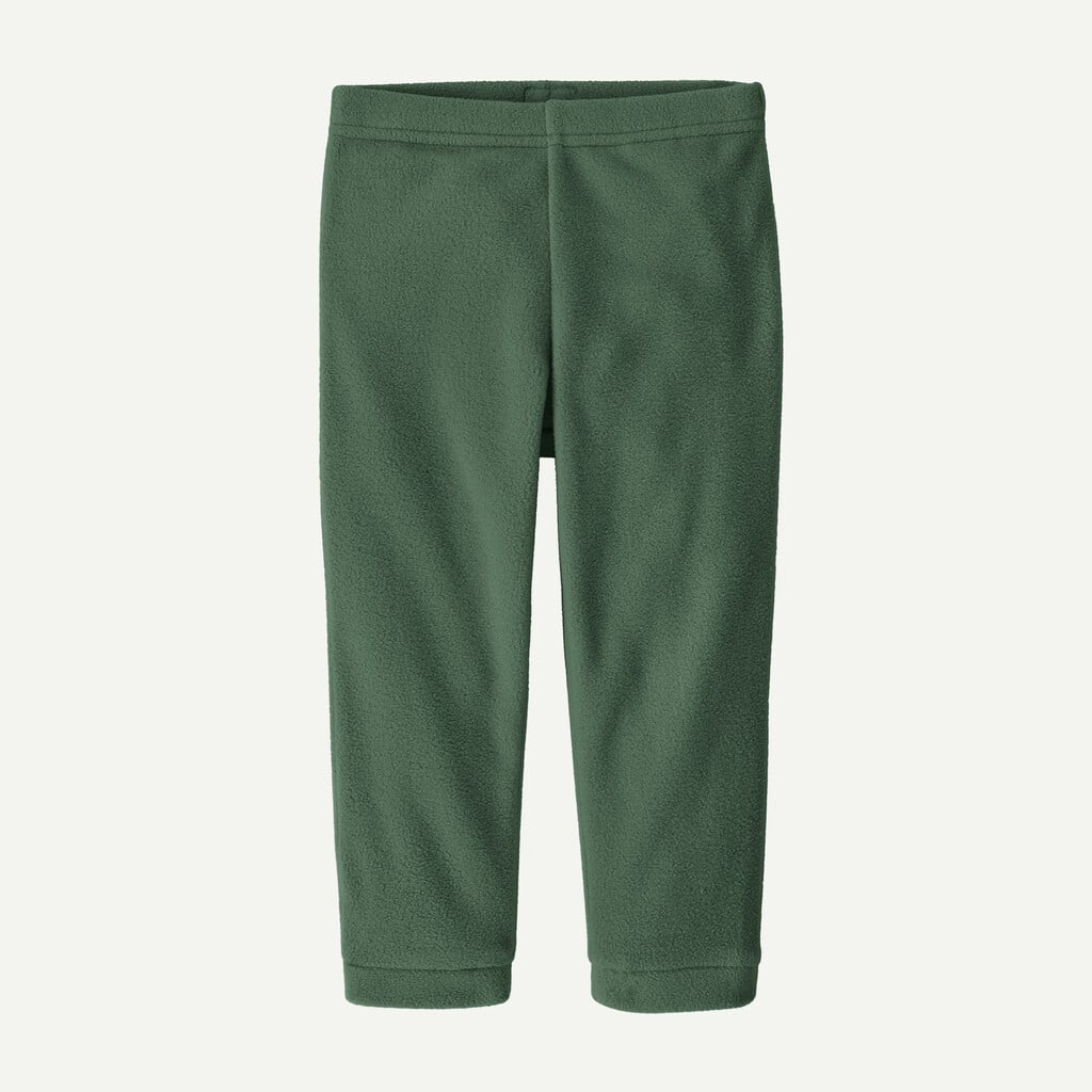Baby Micro D® Fleece Bottoms- Canopy Green by Patagonia