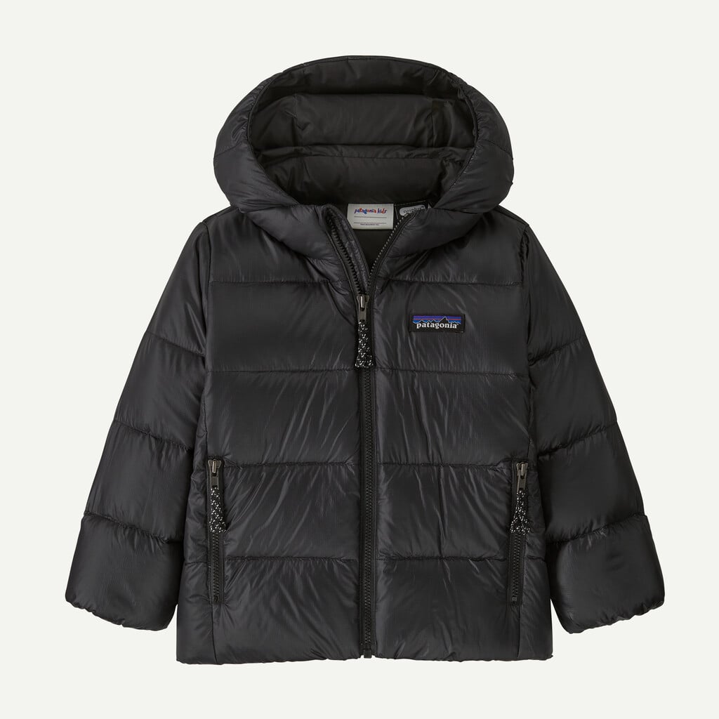 Baby Hi-Loft Down Sweater™ Hoody- Black by Patagonia