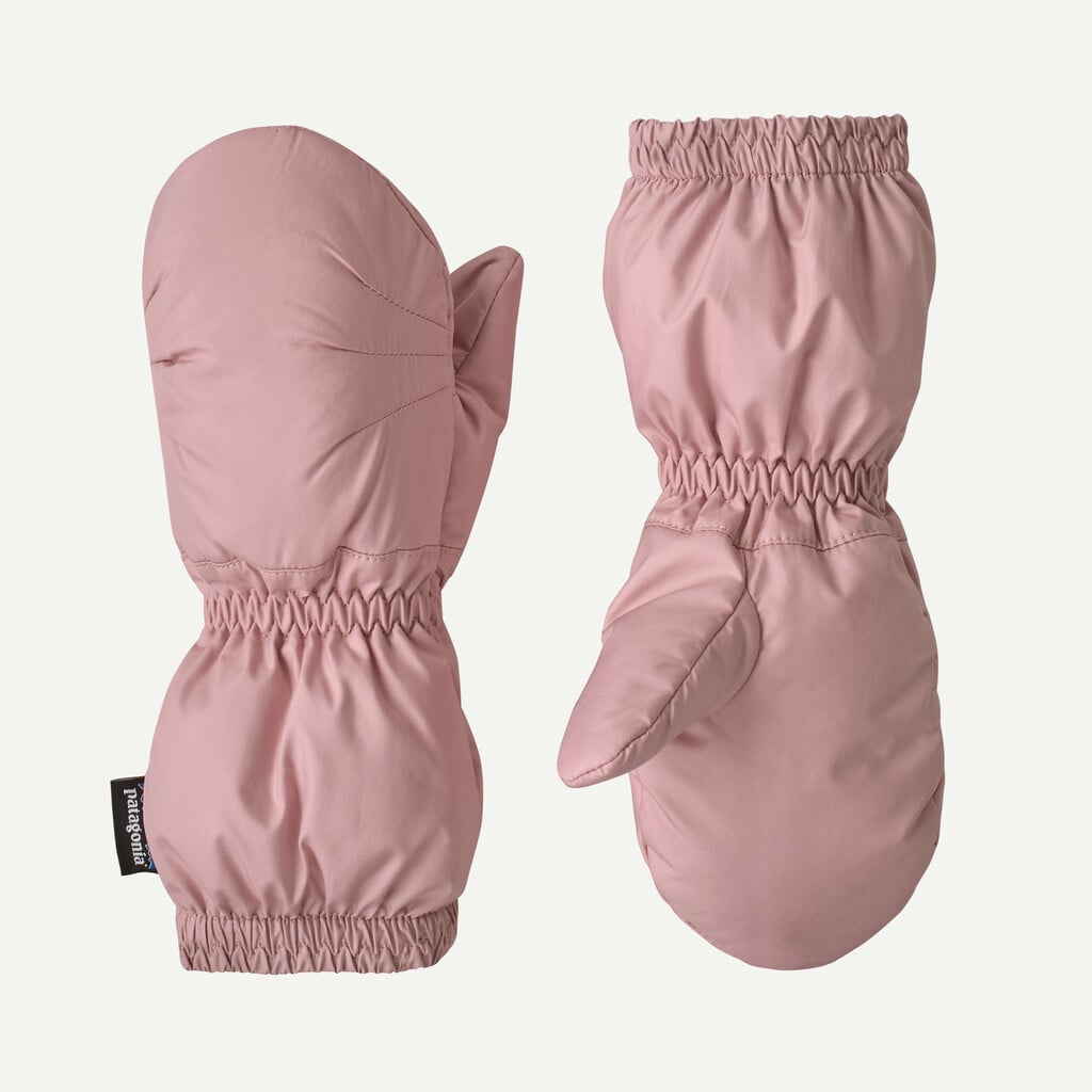 Baby Puff Mittens- Fuzzy Mauve by Patagonia