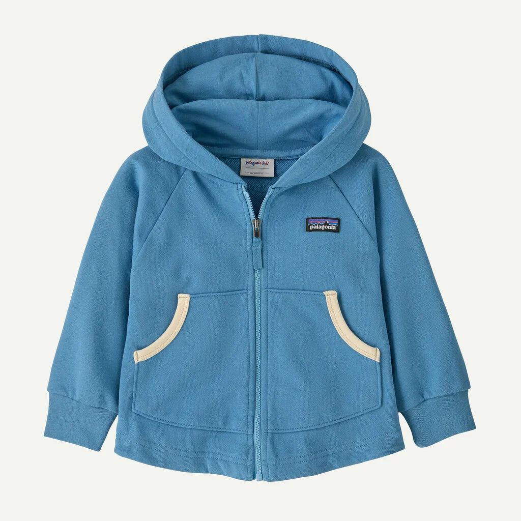 Baby Full-Zip Hoody- Shore Blue by Patagonia
