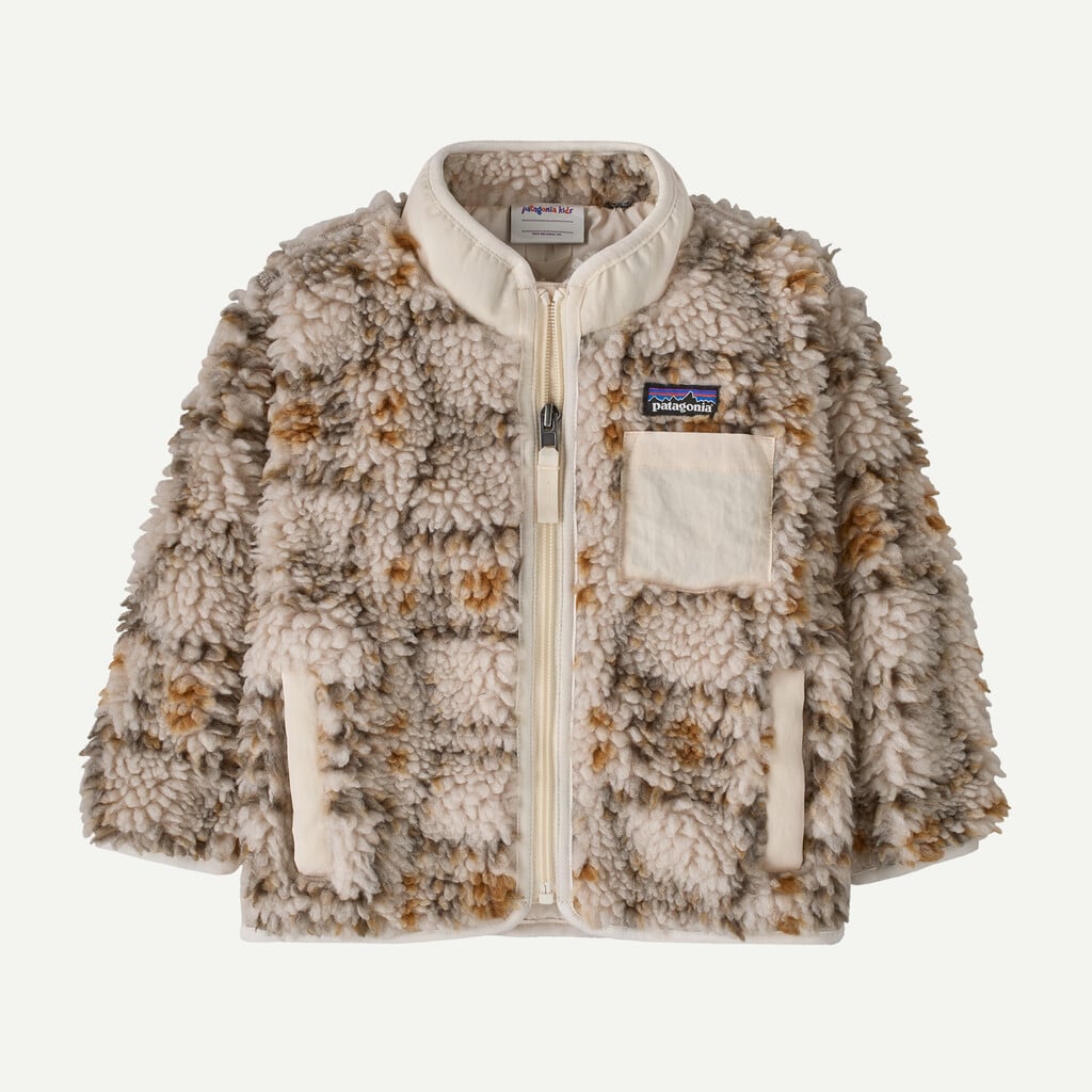 Baby Retro-X® Fleece Jacket- Snowshoe Hare: Natural by Patagonia