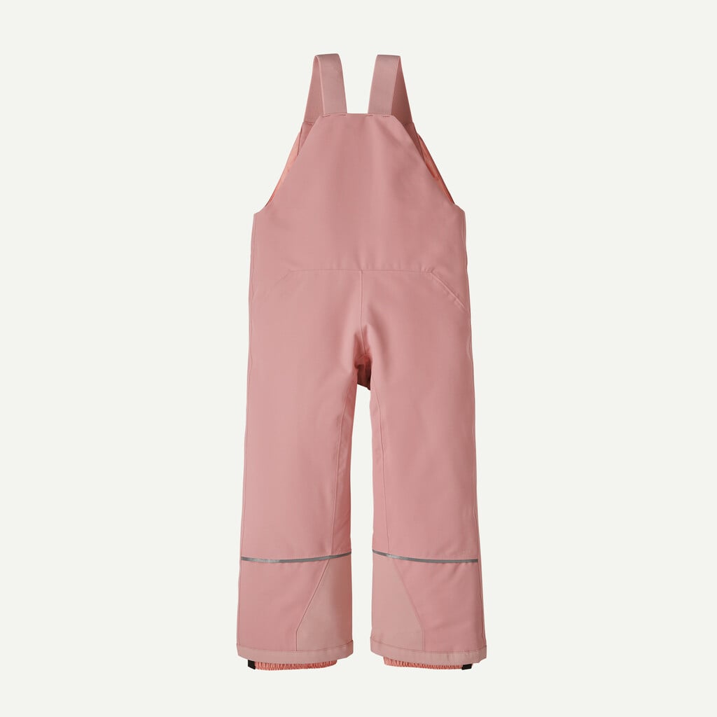 Baby Snow Pile Bibs- Fuzzy Mauve by Patagonia