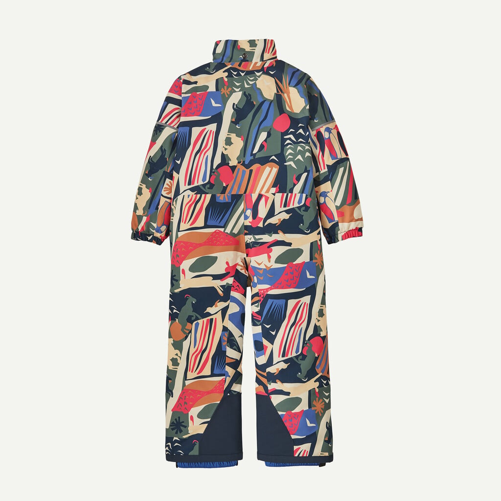Baby Snow Pile One-Piece- Let's Chat: New Navy by Patagonia
